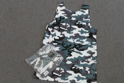 Camiseta sin mangas camuflada original del ejército ruso camuflaje táctico ejército militar Foto 1 de 2