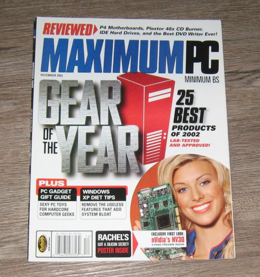 Maximum PC Computer magazine December 2002 Gear of the Year - Image 1 of 1