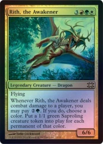 Rith, the Awakener - Foil From the Vault: Dragons Lightly Played, English - MTG - Image 1 of 1