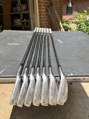 Tommy Armour 845 Iron Set 4- PW  RH (Tour Step Platinum Stiff Flex Steel Shafts) - Image 1 of 4