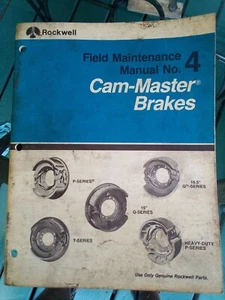 Rockwell OEM Field Maintenance Manual Cam-Master Brakes - Bild 1 von 3