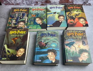 Harry Potter Buchsammlung komplett, Teil 1-7, Gebunden