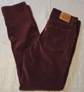 Levi's Damen 724 High Rise Straight Jeans Decadent Chocolate - Cord 30 - Bild 1 von 9