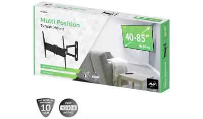 AVF Multi-Position TV Wall Mount Bracket for 40-85" TV Screens ACL644 9285651 R — 第 1/4 张图片