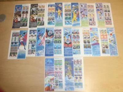 Science and Technology and Anime Series Stamps Perfect Set Japan - image 1 of 4