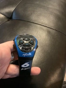 VTG. Mark Martin Roush Racing Digital Pfizer Mens Watch~ Needs Batteries - Picture 1 of 7