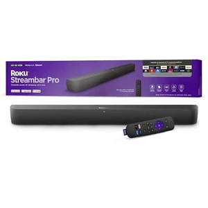 Roku Streambar Pro Stereo Soundbar Grey - Picture 1 of 8