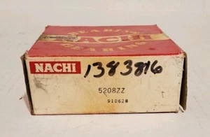 Nachi 5208ZZ geschirmtes zweireihiges Kugellager neu im Karton - Bild 1 von 3