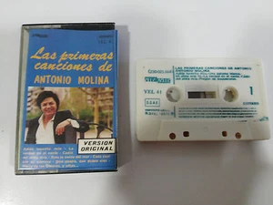 ANTONIO Molina Las First canciones Cinta Cassette Spanish Edit Amalgam 1979 - Picture 1 of 3
