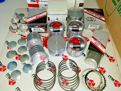 Volvo 164 & AQ170 74-77 Eng. Kit, Pistons,Rings,Cam,Rod,Main Bearings,Gaskets   - Image 1 of 3
