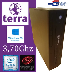 PC Fixe Terra Gigabyte Intel Core i3 3,70Ghz win10Pro + Office full USB3.0 - Photo 1/10