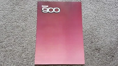 SAAB 900 INC TURBO SALES BROCHURE 1984 - Image 1 of 3