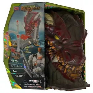 Mega Bloks Ravine Battle Silver Vorgan Helmet Building Set 9428 - 45 Piece - Picture 1 of 3