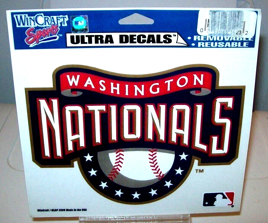 WASHINGTON NATIONALS 4"x5" ULTRA DECAL ~ Wincraft Brand NEW - Image 1 of 1