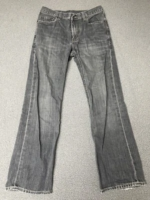 Banana Republic Straight Leg Stretch Jeans Size 30/30 Grey Pockets Stress Pants - Image 1 of 4
