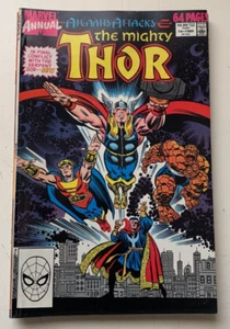 The Todopoderoso Thor - Atlantis Attacks - Anual 14 - 1989 - Frentz, Sinnott - Imagen 1 de 1
