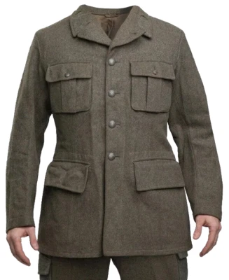 Túnica sueca de lana M39 de la Segunda Guerra Mundial, talla M/L, grado 1 nuevo estado, envío gratuito a EE. UU. Foto 1 de 4