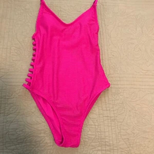Girls pink one piece Swim Suit by xhilaration, - Picture 1 of 4