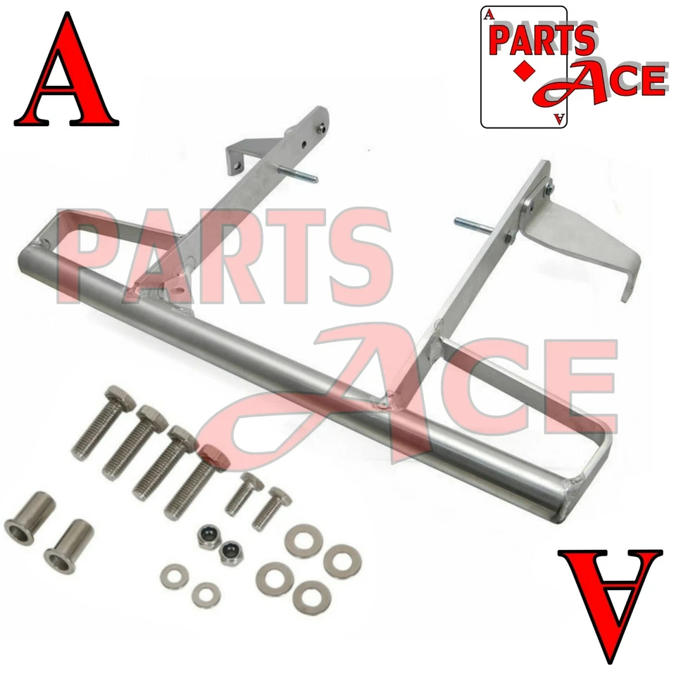 Nuevo parachoques de barra de agarre trasera ancha para Yamaha Raptor 700r 2006-2018 aluminio desnudo Foto 1 de 1