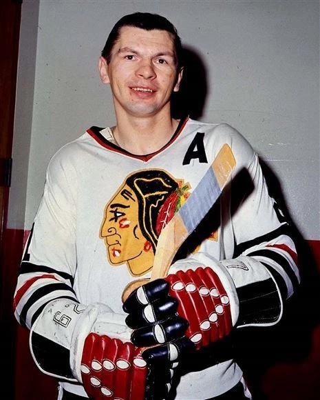 Foto 8x10 Stan Mikita Chicago Black Hawks Foto 1 de 1