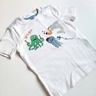 Tee-shirt vintage Gymboree garçons 18-24 mo Rock the Waves Sea Creatures 2014 neuf avec étiquettes