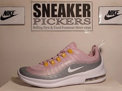 耐克 Air Max Axis GS - AH5222 604 - 粉红色/白色 - 灰色 - 6.5 年 / 女式 8 - 全新 — 第 1/4 张图片