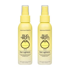 SUN BUM HAIR LIGHTENER PACK OF 2 NEW 4 OZ EACH - Picture 1 of 1