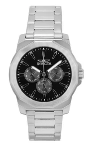 Invicta Speedway Stainless Steel Black Dial Quartz 46842 Men's Watch - Picture 1 of 4