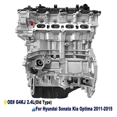 Conjunto de motor de bloque largo G4KJ 2,4 L GDi apto para Hyundai Sonata Kia Optima 2011-2015 Foto 1 de 4