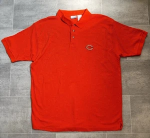 Bright Orange Reebok Polo Shirt Size XXL - Picture 1 of 6