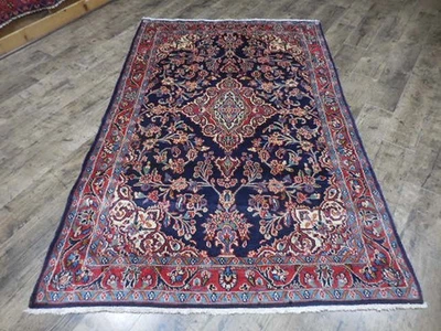 Anatolian Geometric Vintage Turkish Rug,VillageMade Turkish Rug 4.6x6.9 - Image 1 of 4
