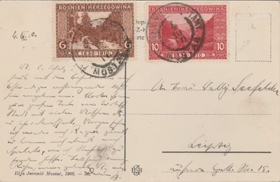 AK Mostar 4.10.1910 - Imagen 1 de 2