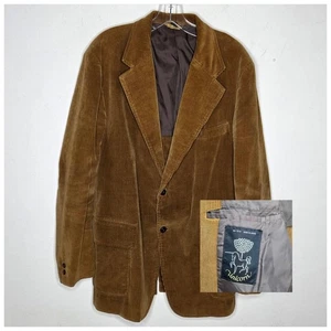 Vintage 60er Einhorn Marke Cord Sakko Herren L 46 Blazer Braun Japan Academia  - Bild 1 von 11