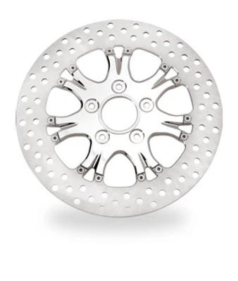 Performance Machine Disc/Carr 11.8 Heathen Fr - Chrome - Image 1 of 4