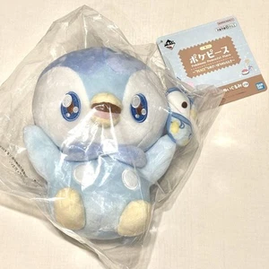 Pokemon Pokepiece Ichiban Kuji B Prize Piplup Plush Toy 18cm - Picture 1 of 1