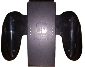 Official Nintendo Switch Joy Con Controller Comfort Grip OEM HAC-011 Black - Picture 1 of 2