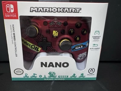 PowerA Wired Nano Controller for Nintendo Switch - Mario Kart: Racer Red - Image 1 of 4