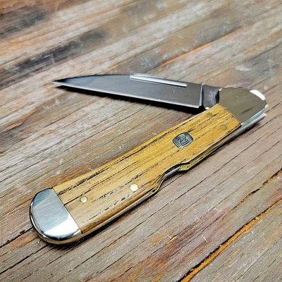 CASE XX KNIVES USA KENTUCKY BOURBON BARREL WOOD WHARNCLIFFE COPPERLOCK KNIFE - Image 1 of 4