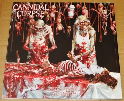 Cannibal Corpse: Butchered At Birth LP Vinyl Record 2025 Back On Black UK NEW - Image 1 of 2