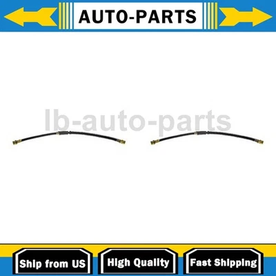 Front Brake Hose 2x For 2007-2008 Volkswagen Eos 3.2L 2008 Volkswagen R32 3.2L - Image 1 of 4