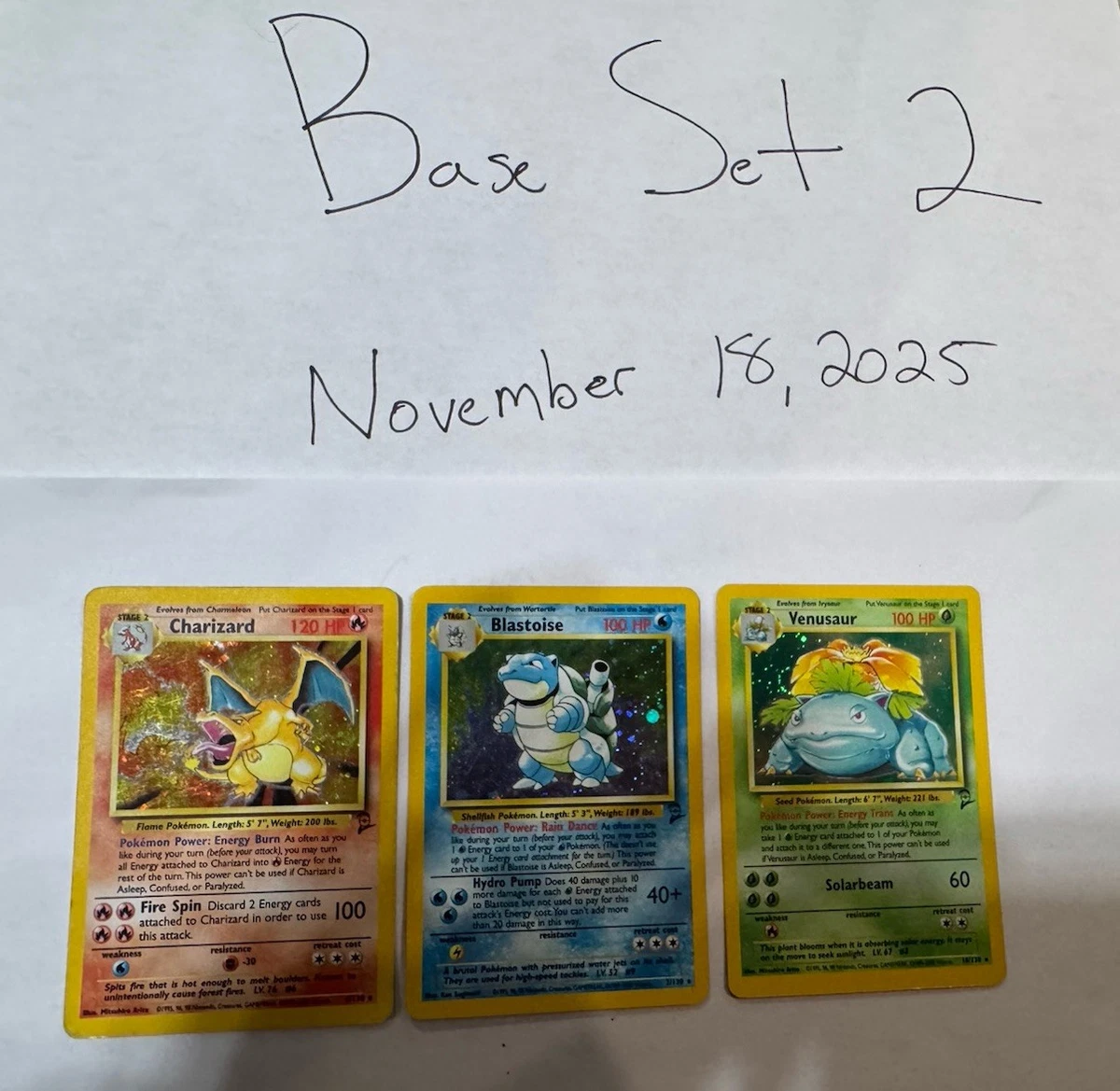 Pokémon TCG Base Set 2 Trading Card Games in English Sets for sale