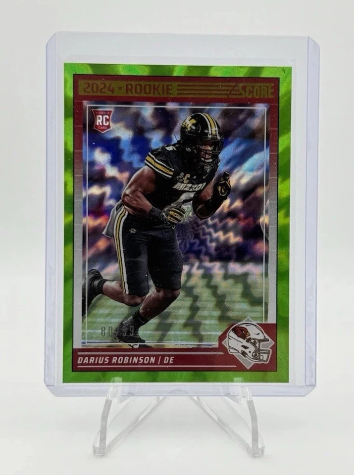 2024 Score - Rookies Darius Robinson #326 Electric /99 (RC) - Image 1 of 2