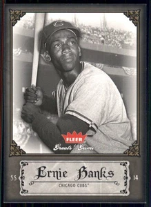 2006 Fleer Greats of the Game #34 Ernie Banks - Picture 1 of 2