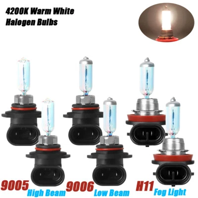 Faro halógeno haz alto/bajo + kit de faros antiniebla para Nissan Quest 2004-2009 Foto 1 de 4