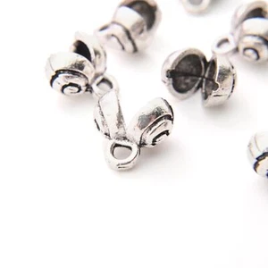 Node shut-off Tibet silver 10 pcs for make Tasbih, Prayer Beads Misbaha 921031 - Picture 1 of 4