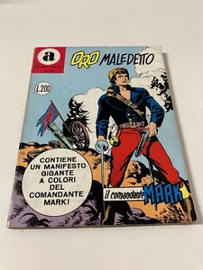 COLLANA ARALDO IL COMANDANTE MARK n. 76 Oro maledetto Araldo 1972 L. 200 Busta - Picture 1 of 6