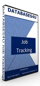 Job Repair/Servicing Tracking Database Software EASY TO USE - Picture 1 of 5
