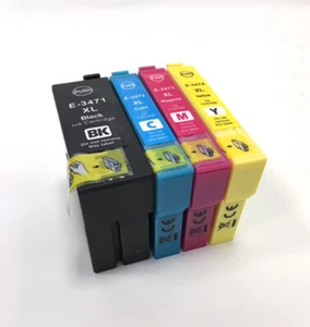 Juego de tinta compatible E-T3476 (no fabricante de equipos originales) para reemplazar la serie de bolas de golf paquete múltiple 34 - Imagen 1 de 1