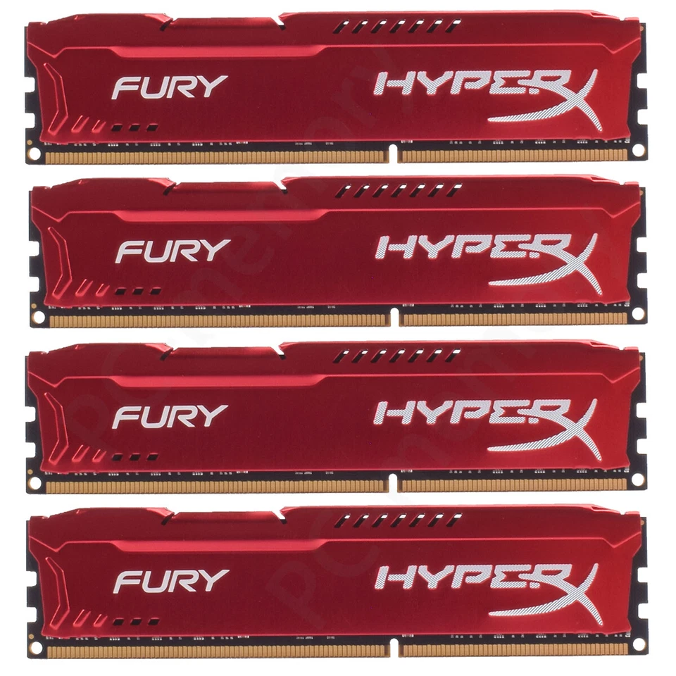 Memoria de escritorio para 32 GB (4 x 8 GB) DDR3 1600 (PC3 12800) HX316C10FRK2/16 Foto 1 de 4