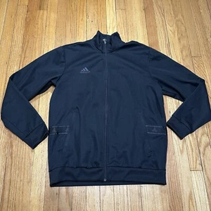 Adidas Men's Tango Tan XL Heavy Club Track Jacket Soccer Football Black - Picture 1 of 11